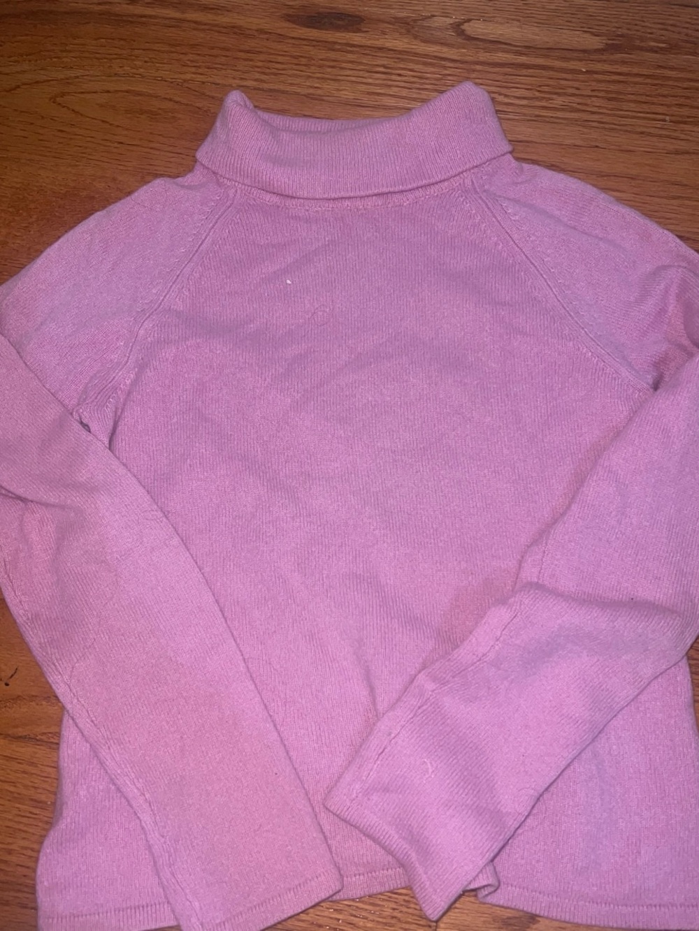 Women's Pink Turtleneck Sweater
